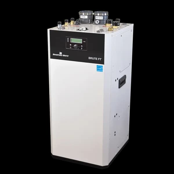 A Bradford White Brute FT combination boiler