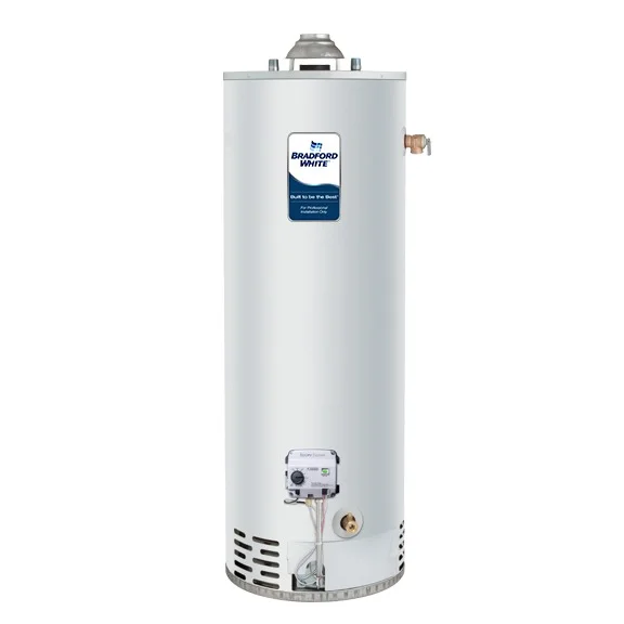 A Bradford White atmospheric gas storage water heater